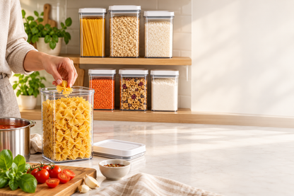 Pantry Storage | Plastic | Kitchen | Home Cooks | Clean Lines