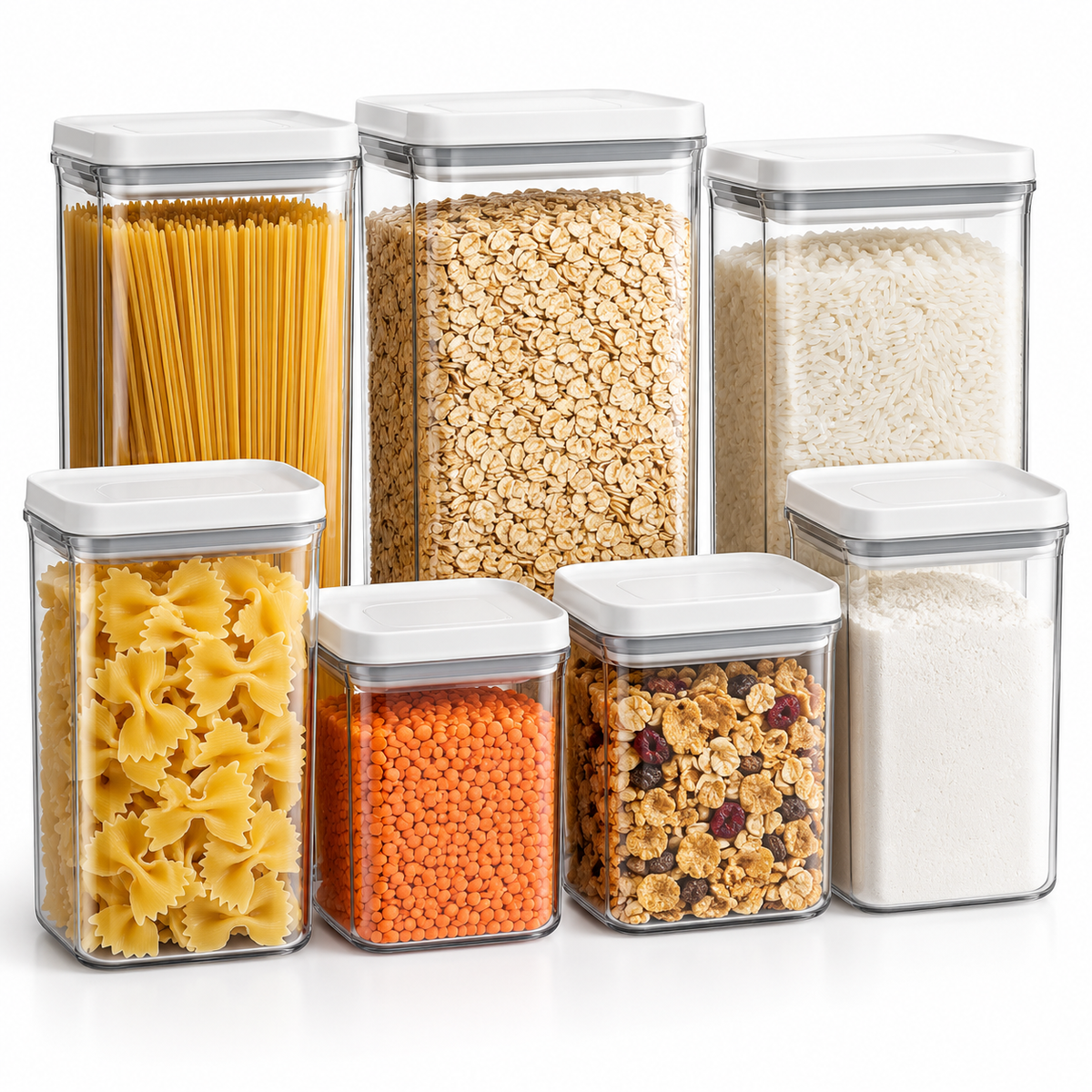 Pantry Storage | Plastic | Kitchen | Home Cooks | Clean Lines