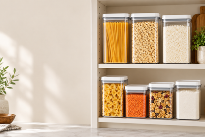Pantry Storage | Plastic | Kitchen | Home Cooks | Clean Lines